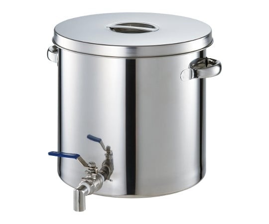 Omori 附球閥不鏽鋼桶(無底座)