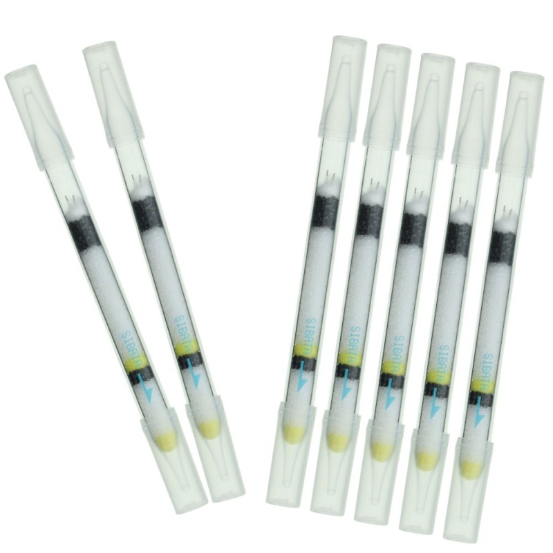 SIBATA 有機氣體捕集用吸取管 炭矽膠管標準型 12入 080150-081