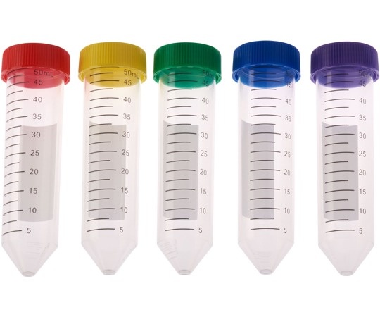 Celltreat 離心管 (50mL/滅菌裝/五色瓶蓋) 500個/入 230421A