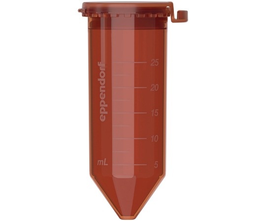 Eppendorf AG 茶色避光錐底離心管 (25mL/掀蓋/滅菌) 150支