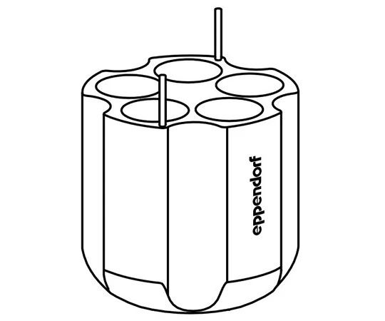 Eppendorf S-4-104/S-4x750 離心管轉接器 (50mL自立離心管用)