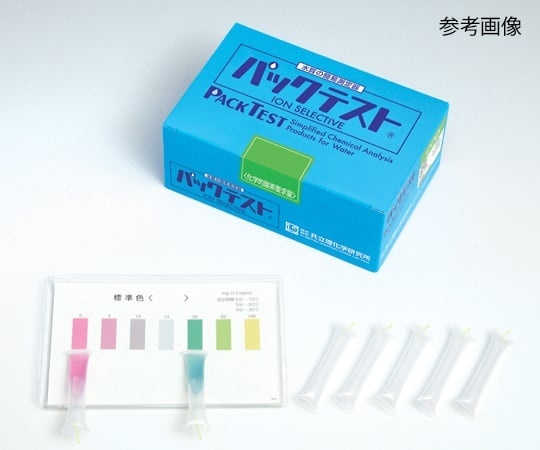 共立 WAK-Fe(D) 鐵 (低濃度) 0.05-2mg/L 50入/盒 簡易水質測試包
