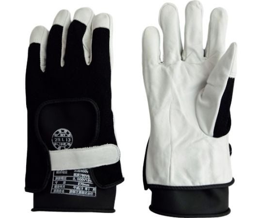 渡部工業 低壓絕緣手套 皮製防護套(薄型)505